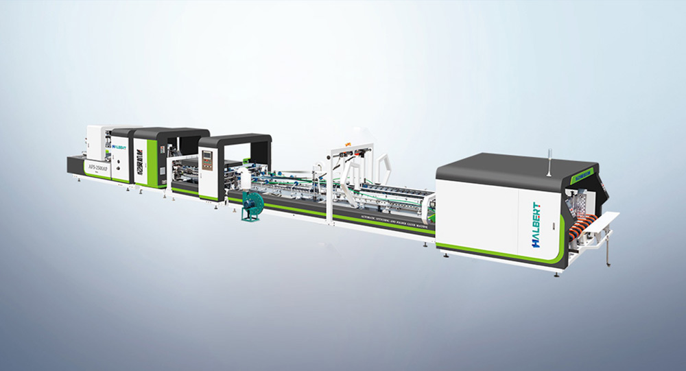 STITCHING AND FOLDER GLUER MACHINE